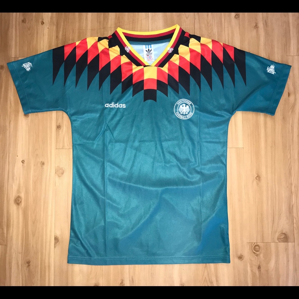 Adidas Germany Retro Away Soccer Jersey NWOT